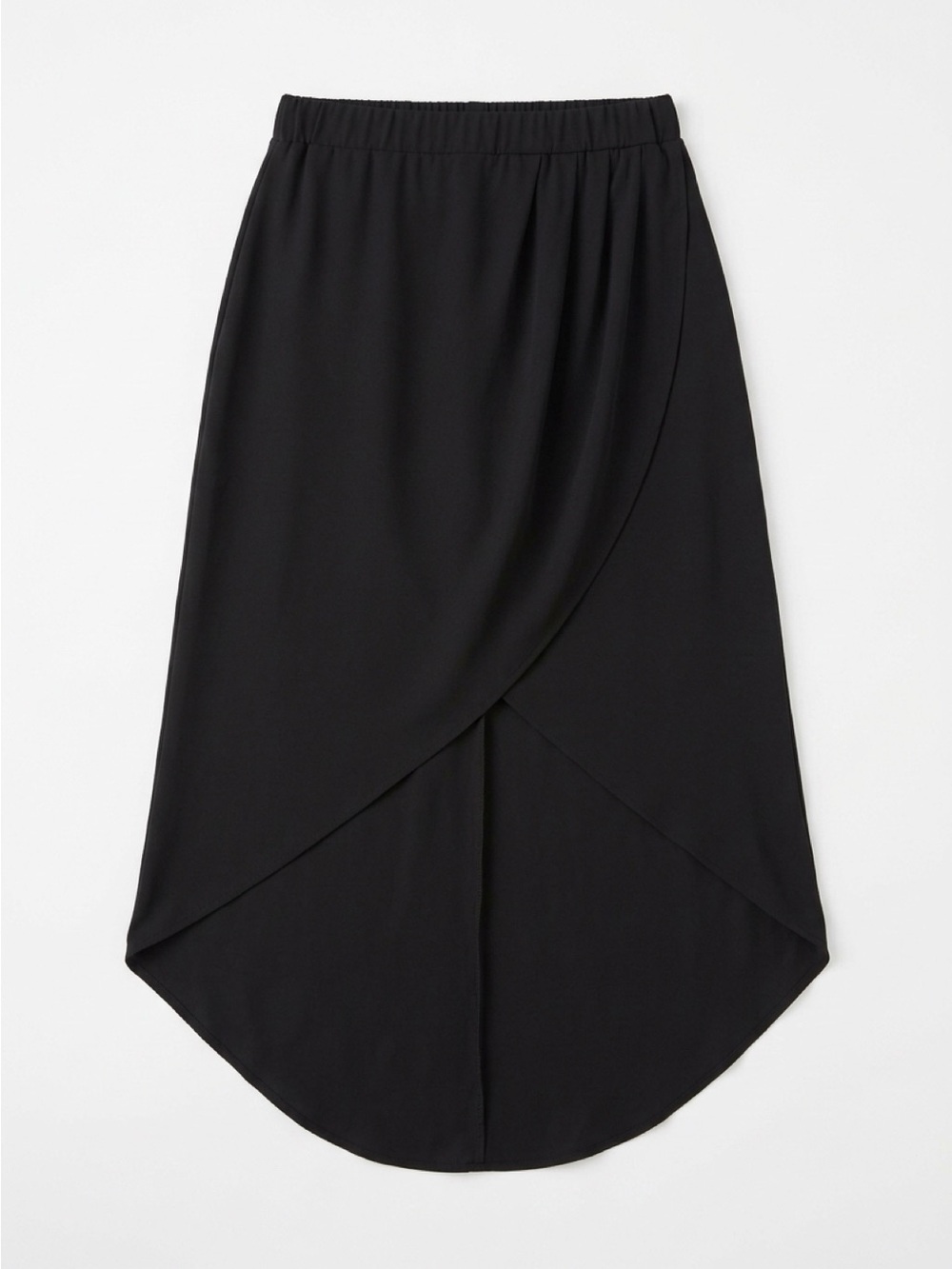 torrid Black High-Low Wrap Skirt
